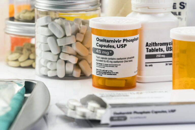Different medication prepared for people affected by Covid-19